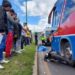 Motociclista falleció en accidente tras chocar con un bus