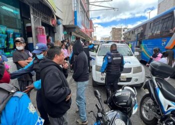 Menor de 11 años fue detenido por robar un celular en Latacunga