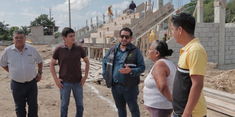 Complejo deportivo de Barbones tiene un avance del 25 %