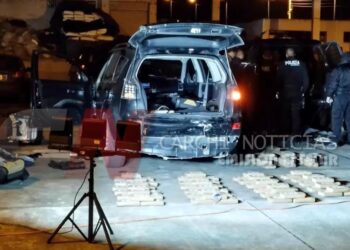 Un detenido por transportar droga en un vehículo