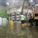 Aguas realiza labores de limpieza ante la lluvia que soportó la ciudad