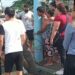 Sospechoso de robo fue atado a un poste