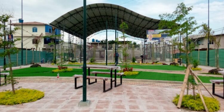Avanza la remodelación del Parque en la Ciudadela Los Artesanos