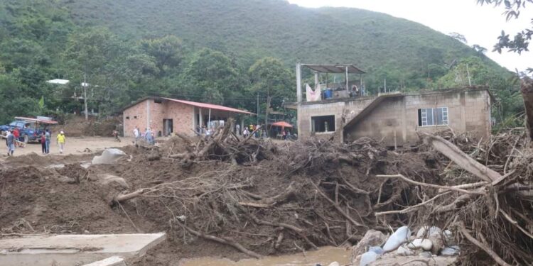 Lluvias provocaron crecentadas que arrasaron puentes y dañaron viviendas