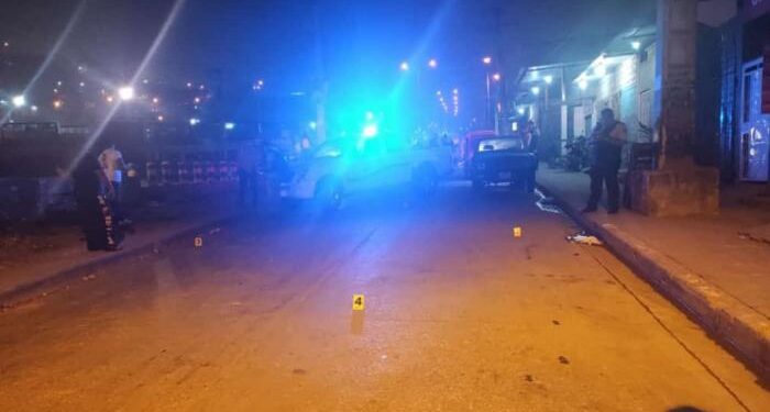 Dos personas fueron asesinadas en los primeros minutos de este 2023