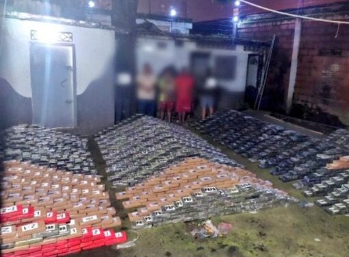 Tres toneladas de sustancias ilícitas se decomisaron