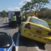 Mujer murió al perder pista un taxi