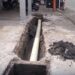 Aguas instaló red de alcantarillado en la calle Kleber Franco y 23 de Abril