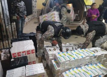 Allanan inmueble donde se almacenaba artículos de contrabando