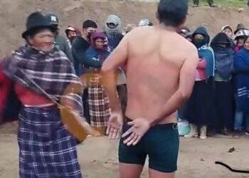 Le aplicaron justicia indígena a pareja por robar remolachas