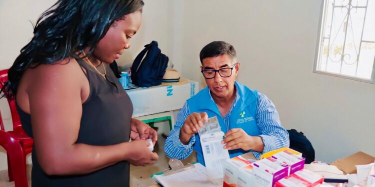 Brigadas médicas llegaron a la Ciudadela 18 de Octubre