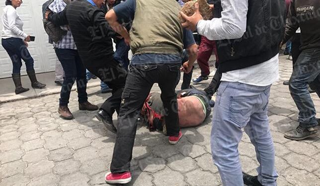 Ajusticiado por robar un celular en el centro de Ambato.
