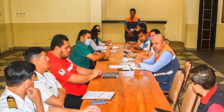 Autoridades desarrollaron mesa de trabajo plan de contingencia