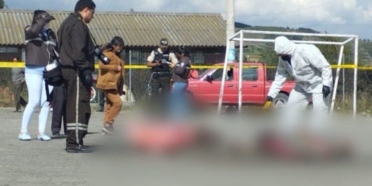 Supuestos delincuentes fueron quemados vivos
