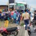 Cinco vehículos colisionaron en la vía Babahoyo – Jujan