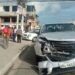 Accidente de tránsito deja daños materiales