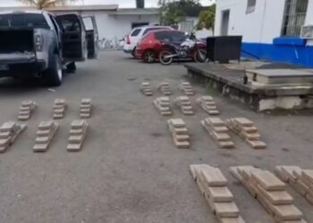 180 paquetes de sustancia sujetas a fiscalización fueron incautadas
