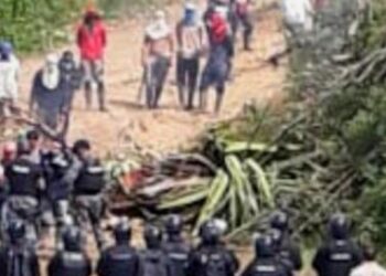 Convoy militar fue atacado a bala por mineros ilegales