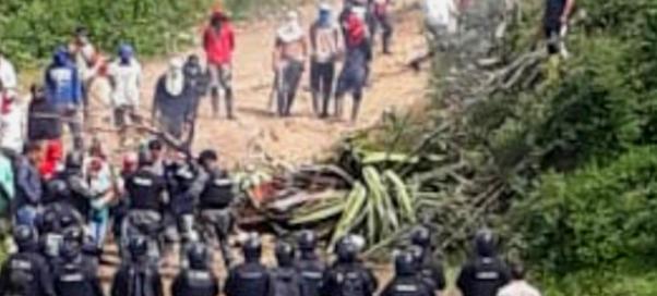 Convoy militar fue atacado a bala por mineros ilegales