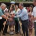Prefectura construye bloque de aulas en el colegio Jambelí