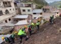 Bomberos de El Oro ya están en la zona de tragedia de Alausí realizando labores de rescate