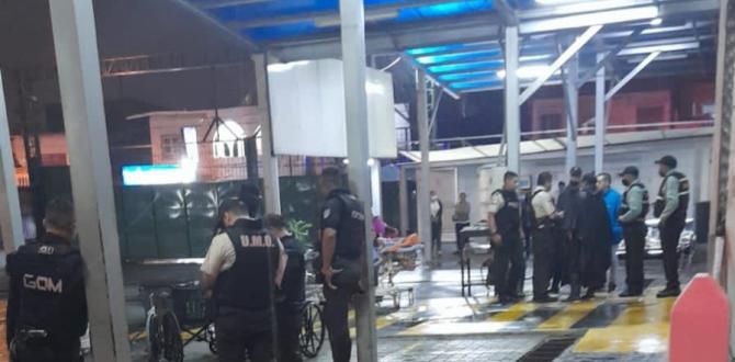 Nuevamente atentan contra un paciente en el hospital Abel Gilbert Pontón