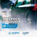 Movilidad recuerda conducir con precaución en la lluvia