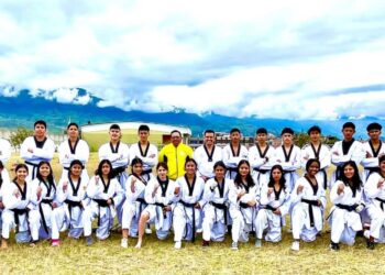 Entrenadores y deportistas ORENSES EN MICROCICLO NACIONAL DE TAEKWONDO CON MIRAS A PANAMERICANO