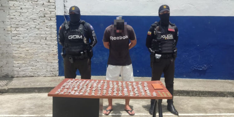 Sospechoso de expender de sustancias ilícitas fue detenido