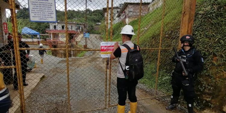 Recuperan mina que estaba en poder de grupo armado