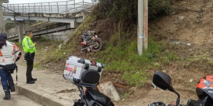 Motociclista fallece en accidente de tránsito