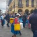 Desfile en Cuenca por el día del reciclador