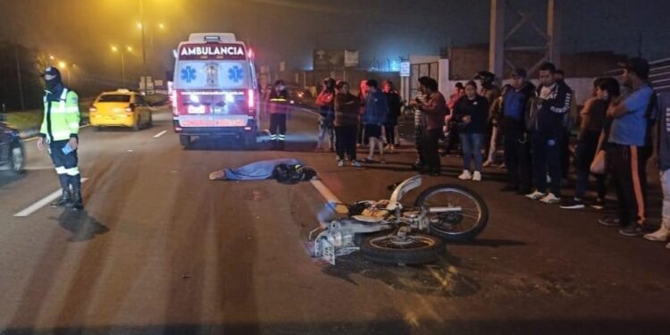 Motociclista pierde la vida en accidente de tránsito