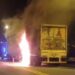Trailer cargado de cerveza se incendió en Sucúa