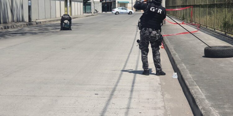 GIR realizó una explosión controlada por un atentado