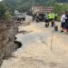 Por un socavón vía Cuenca – Machala fue cerrada