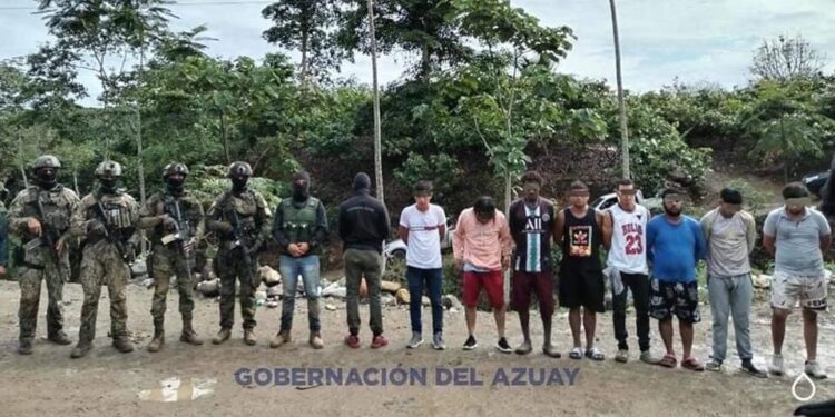 Aprehendidos en operativo en la Ponce Enríquez recibieron prisión preventivo