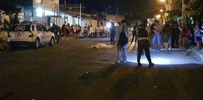 Lo persiguieron por más de una cuadra hasta matarlo