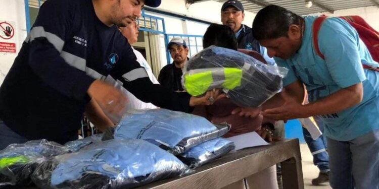 Aguas Machala conmemoró el Día Internacional de la Seguridad y Salud en el Trabajo
