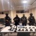 12 detenidos y una gran cantidad de armas decomisadas