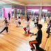 Niños y jóvenes participan en el Masterclass de danza