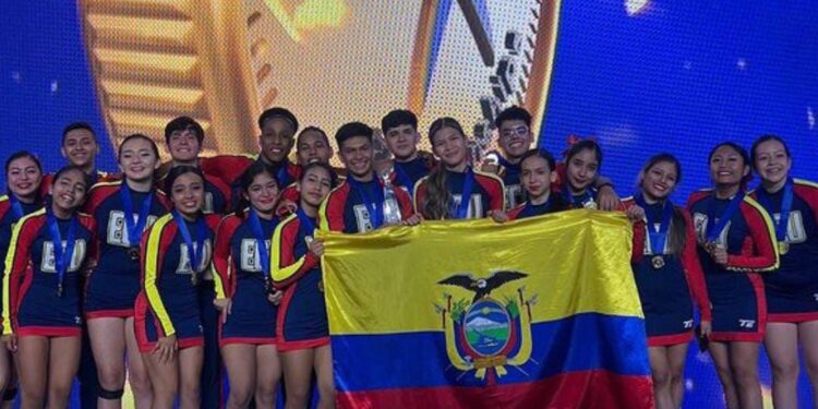 Ecuador volvió a ganar la medalla de oro en el Mundial de Naciones de Cheerleading
