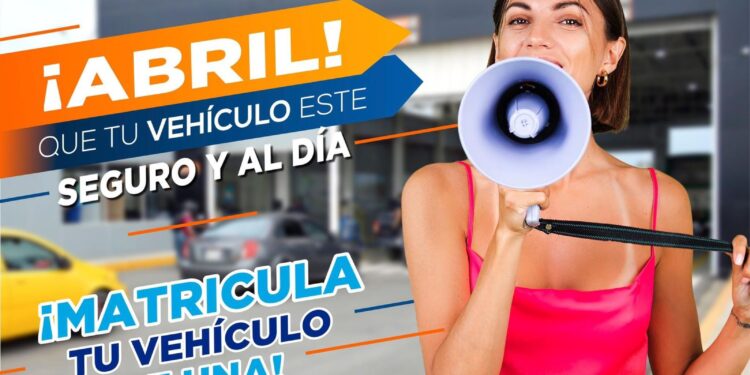 En abril matriculan vehículos con placas terminadas en dígito 3