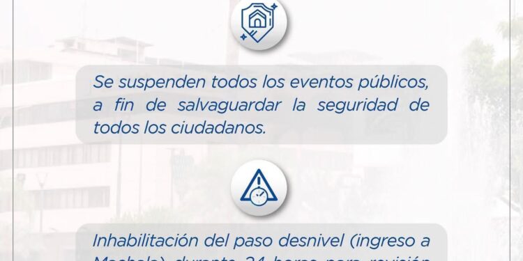 COE Cantonal emite resoluciones tras el sismo