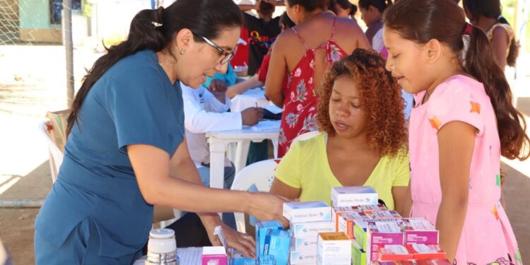 Brigadas médicas llegaron al sitio Guarumal 2