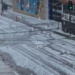 Granizo y lluvias en la capital