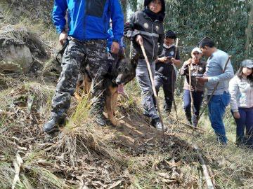 Hallan los restos óseos de una niña reportada como desaparecida