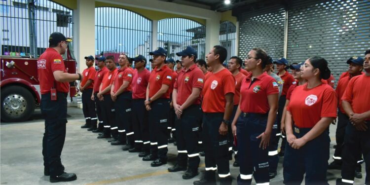 Cuerpo de Bomberos realizó el Resello del mes de marzo 2023
