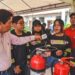 Bomberitos kids y Jr participaron en casa abierta