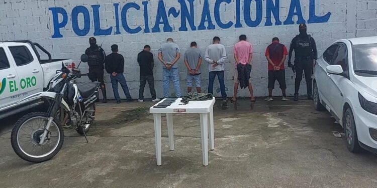 Siete sujetos detenidos por tenencia de arma fueron liberados
